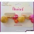 wholesale children popular acrylic ball elastic hair tie ropes
